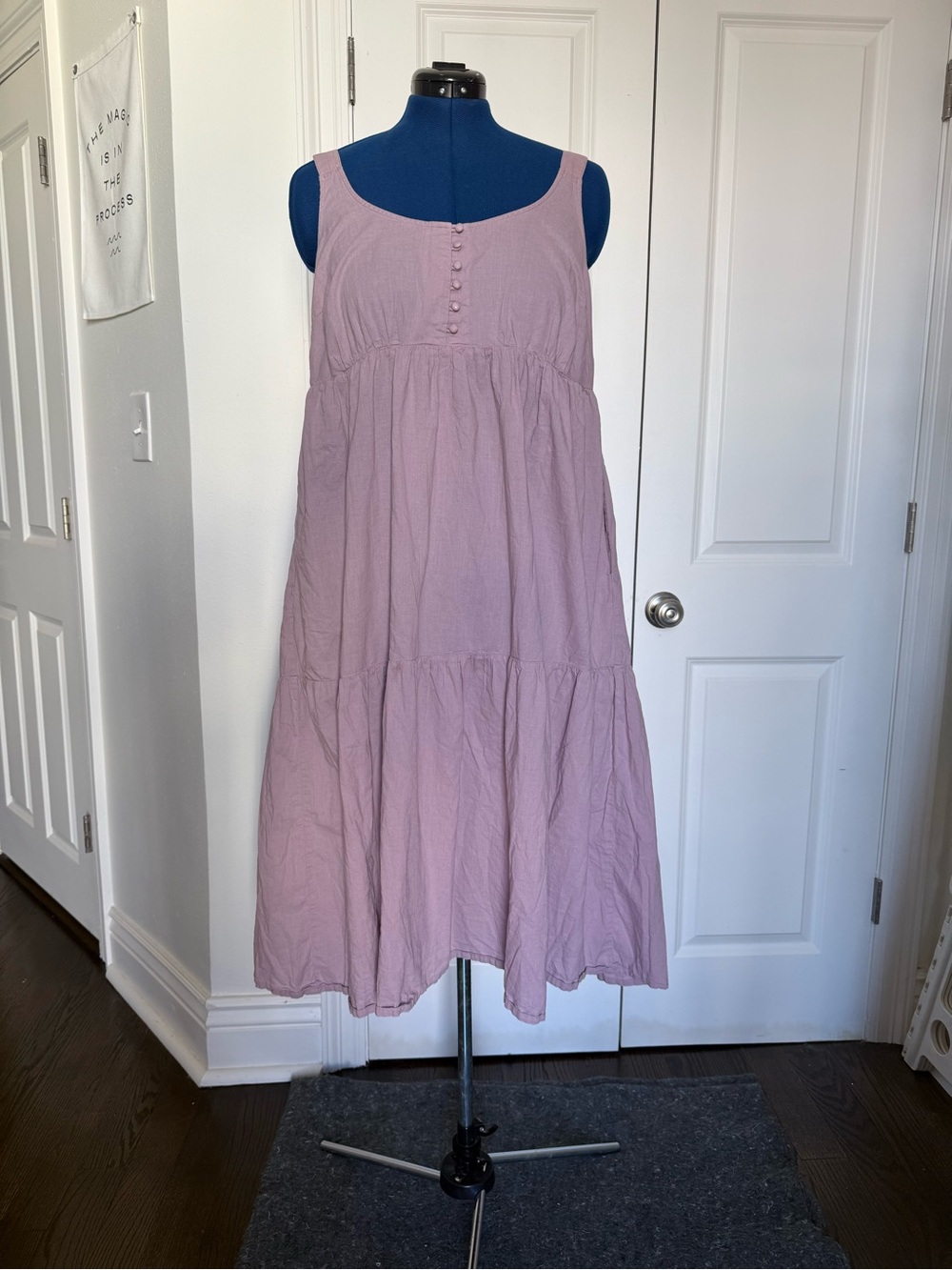 Women’s Lavender Cotton Sleep Dress